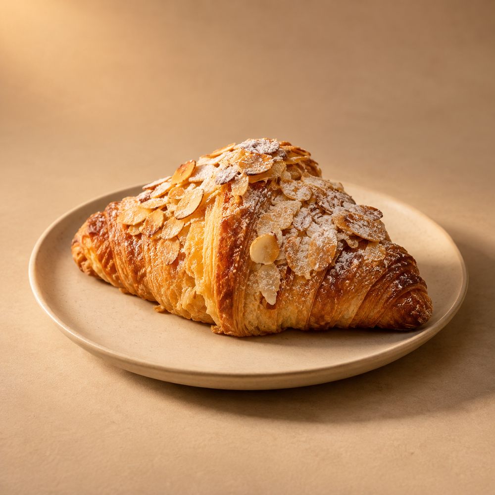 Almond croissant